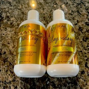 IGK Legendary shampoo and conditioner